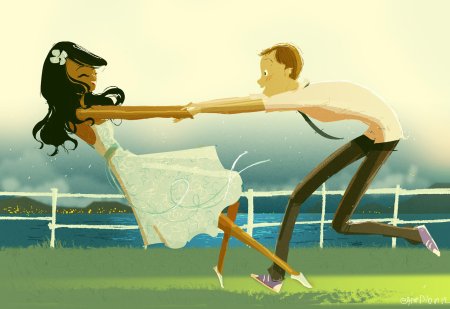 Паскаль Кэмпион Женитьба