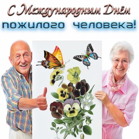 Поздравление с днем пожилого человека