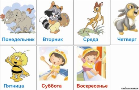 Неделя для дошкольников