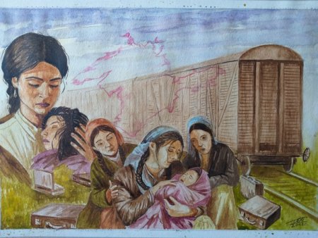 Рисунки ко Дню депортации
