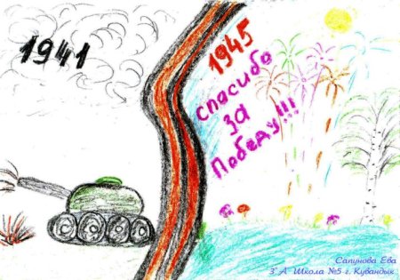 Победа глазами детей