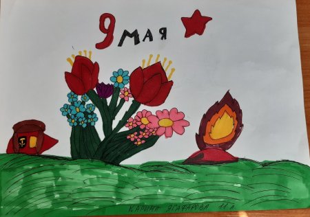 Рисунок день Победы глазами детей