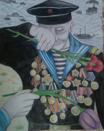 Великая победа глазами детей рисунки