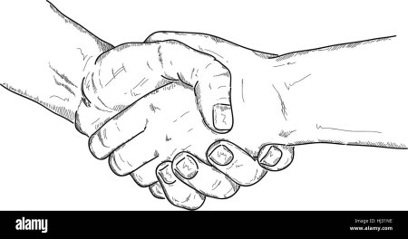 Рукопожатие левыми руками