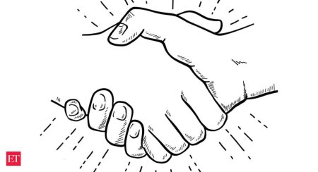 Братское рукопожатие набросок