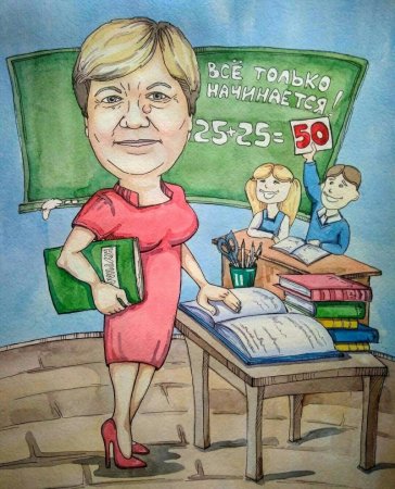 Открытка учителю математики