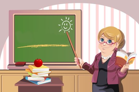 Рисунок на день учителя