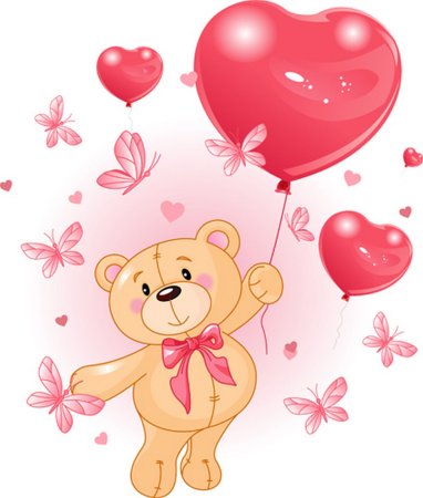 Мишка на шариках