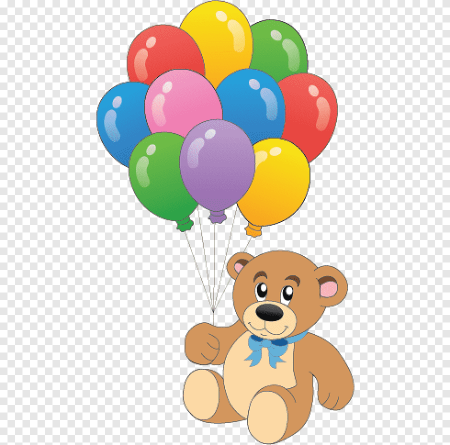 Мишка на шариках