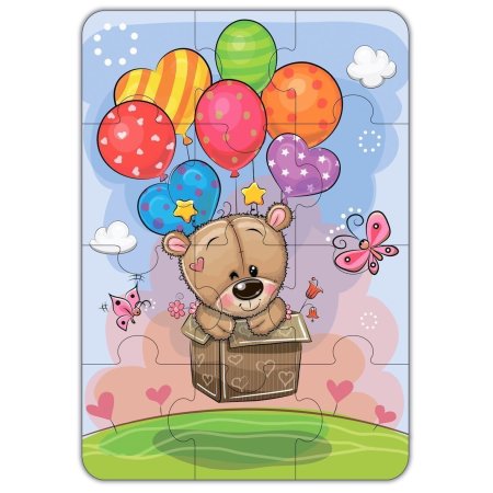 Медвежонок с шариками