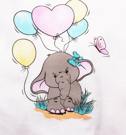 Слоненок с шариками