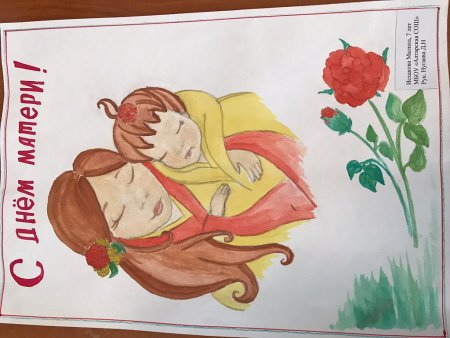 Пусть всегда будет мама рисунки