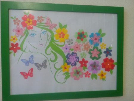 Коллективное панно Весна