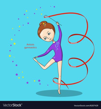 С днём рождения гимнастке девочке