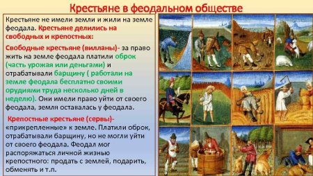 Крестьяне в феодальном обществе