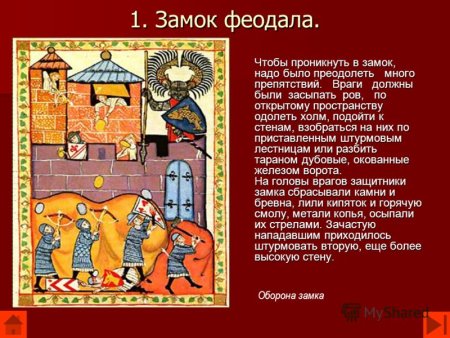 Праздничный день феодала