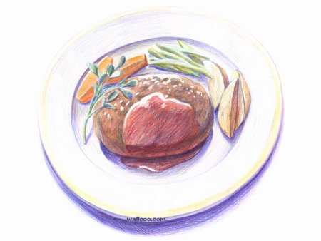 Блюдо рисунок