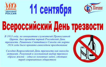 Рисунок ко Дню трезвости