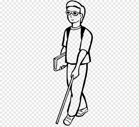 Раскраска инвалид