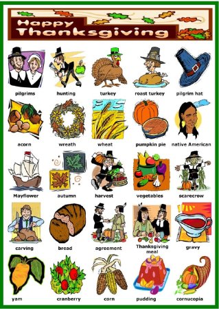 Thanksgiving Feast Clipart