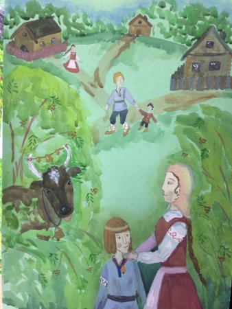 Егорьев день рисунок