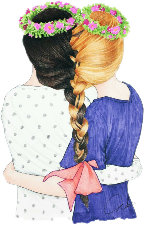 Красивые рисунки для подруги