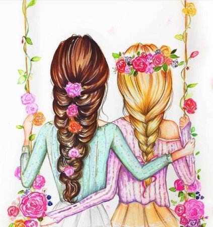 Рисунки для сестры