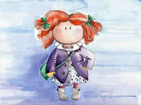 Акварельные иллюстрации детские