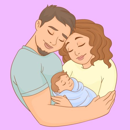 Изображение мамы и папы