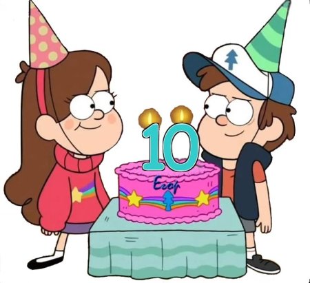 День рождения рисунок для детей