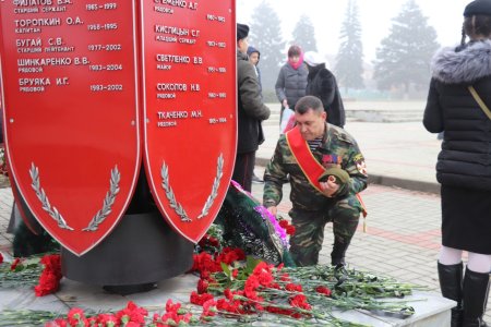 Памяти солдат погибших в Чечне