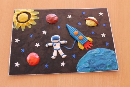 Поделки ко Дню космонавтики