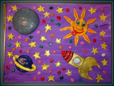 Поделки ко Дню космонавтики