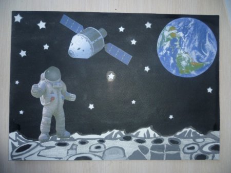Поделки ко Дню космонавтики