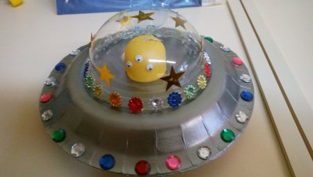 Поделка ко Дню космонавтики в школу