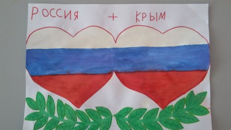 Крым и Россия рисунки
