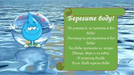 Тема недели волшебница вода
