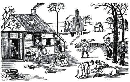 Зарисовки крестьянской жизни