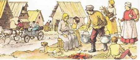 Зарисовки крестьянской жизни