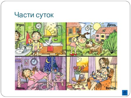Утро, день, вечер, ночь