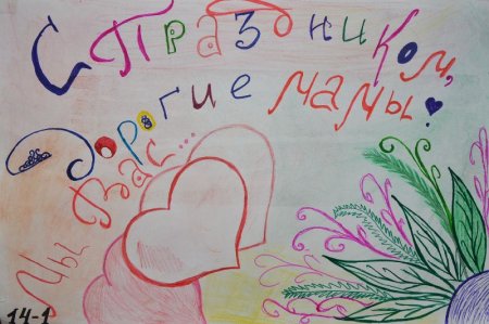 С днем рождения. Плакат