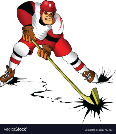 Открытка на тему хоккей