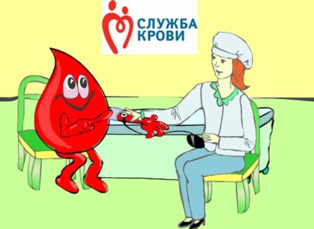 Рисунок на тему донорство крови