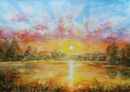 Летний фон для презентации