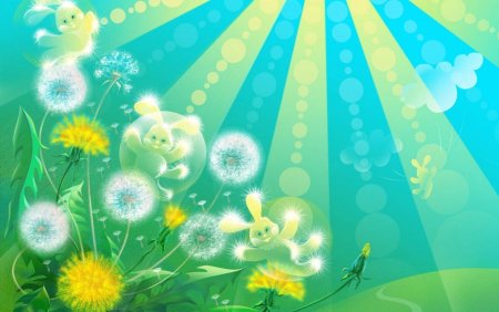 Солнышко на небе улыбается