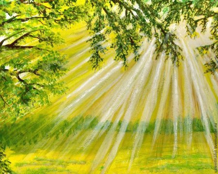 Красивое солнышко