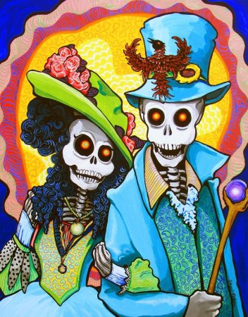 Калавера скелет