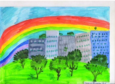 Город Миасс рисунок