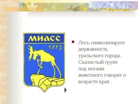 Символ Миасса Лось