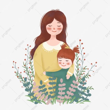 Мать и ребенок иллюстрации